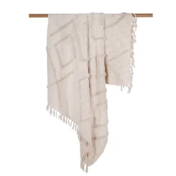 Plaid ibiza 130x170cm creme