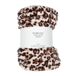 Plaid lily 150x200cm leopard