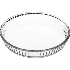 Plat verre rond 26cm