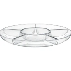 Plateau compartiment plastique