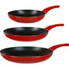 Poele aluminium non stick x3