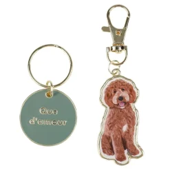 Porte cle effigie chat- gift box