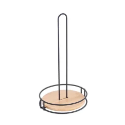 Porte essuie tout metal noir bas