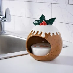 Porte savon ou eponge noel