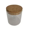 Pot en verre couvercle liege o9c