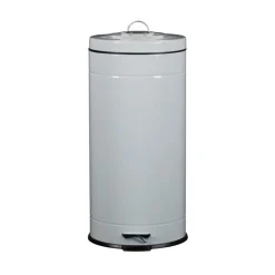 Poubelle a pedale 30 l nervure