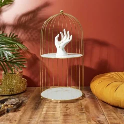 Presentoir a gateaux 2 niv cage