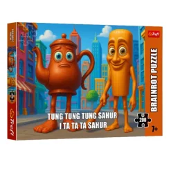 Puzzle 200p brainrot tung tung/t