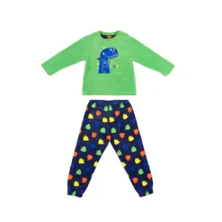 Pyjama garcon polaire dinosaure