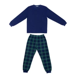 Pyjama homme polaire ht uni et b