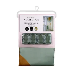 Rideau de douche geo