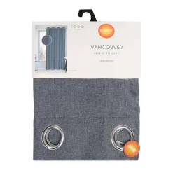 Rideau isolant vancouver denim