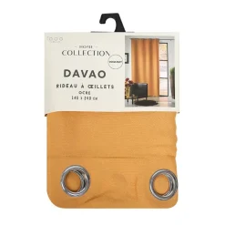 Rideau oeillets davao 140x240cm