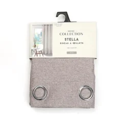 Rideau oeillets 140x240cm stella