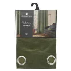 Rideau 140x260 lilou kaki