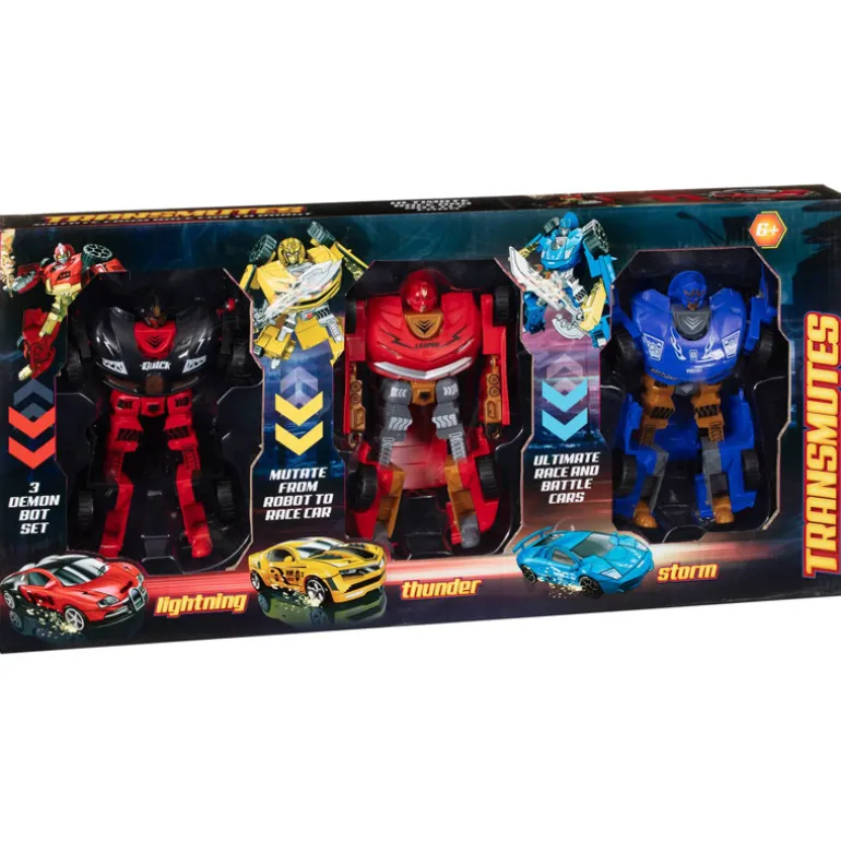 Robots transformables x3
