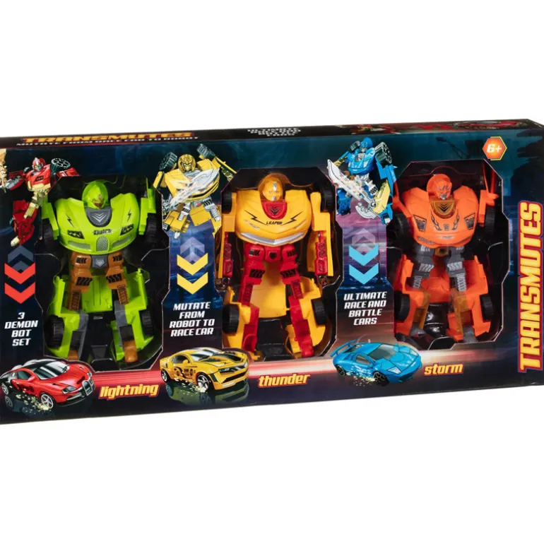 Robots transformables x3