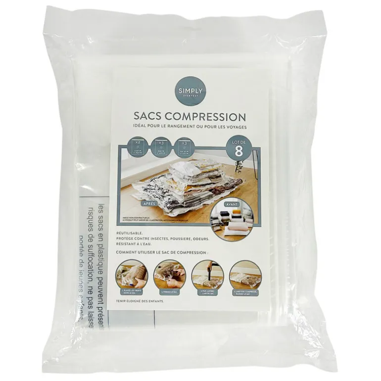 Sac compression x8 format promo