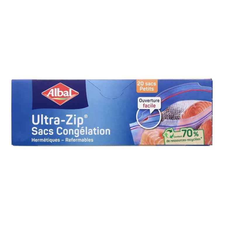 Sacs congelation ultra zip x20