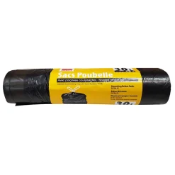 Sacs poubelle liens 30l