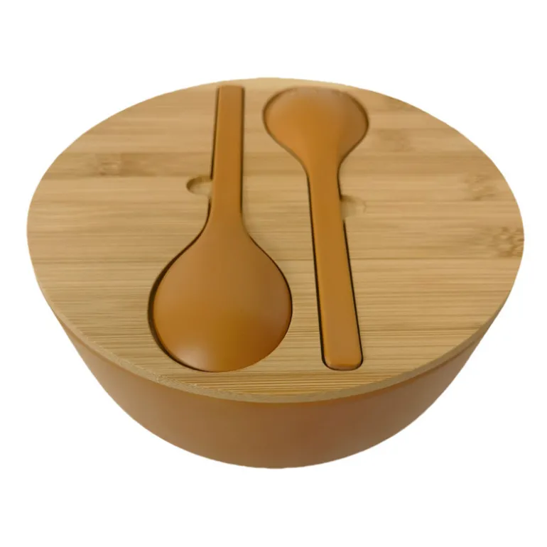 Saladier avec couverts