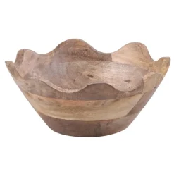 Saladier cotele en acacia