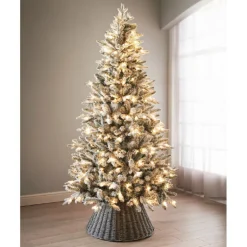 Sapin decore enneige oxford 210c
