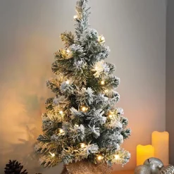 Sapin petit decore enneige copen