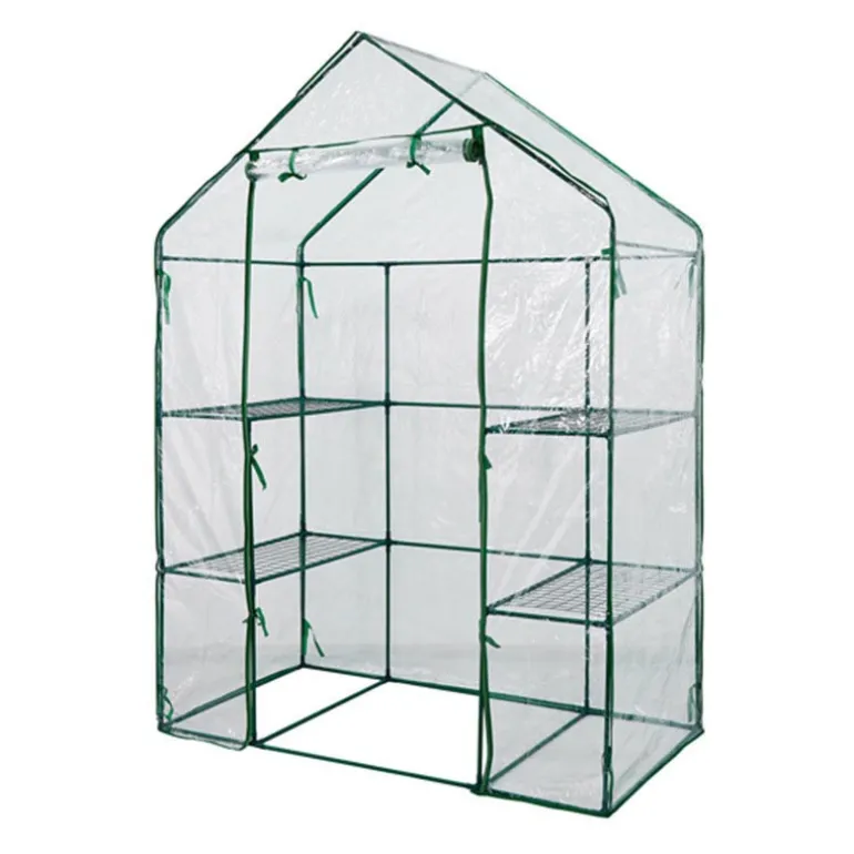 Serre de jardin xl avec etageres