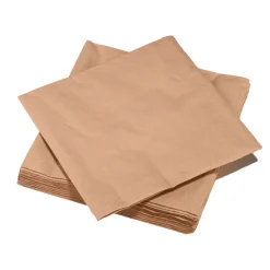 Serviette 33x33 2plis x50 kraft