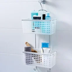 Serviteur de douche 2 paniers