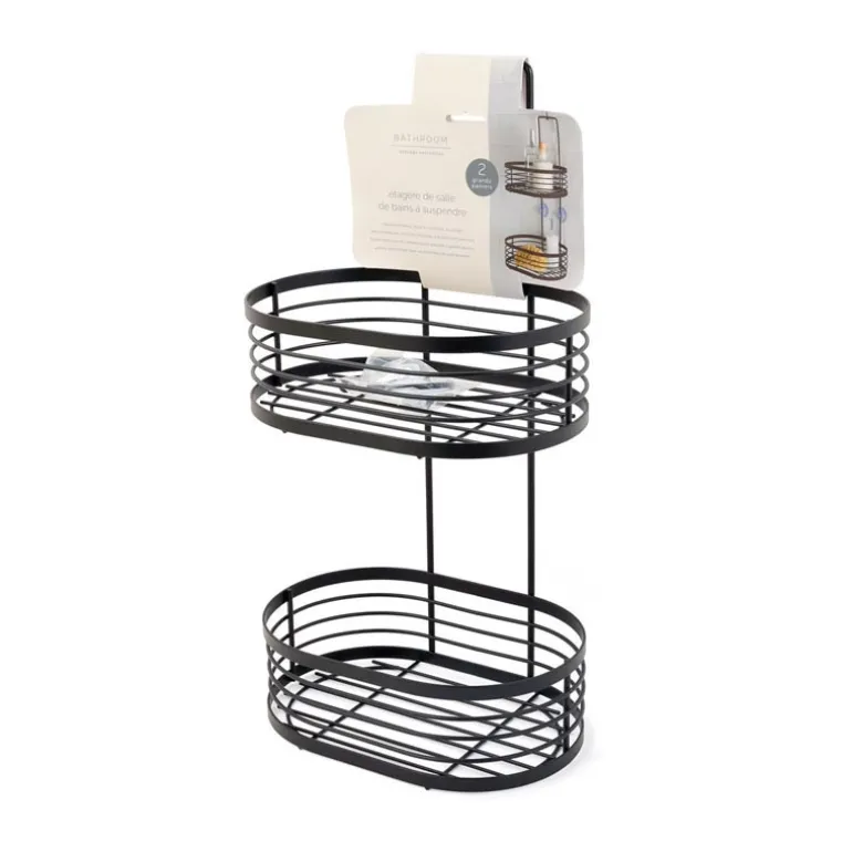 Serviteur de douche noir