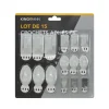 Set de 15 crochets adhesifs