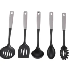 Set de 5 ustensiles avec support