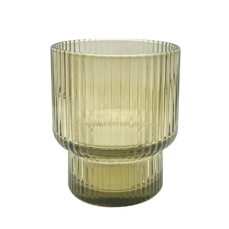 Set de 4 verres bas strie