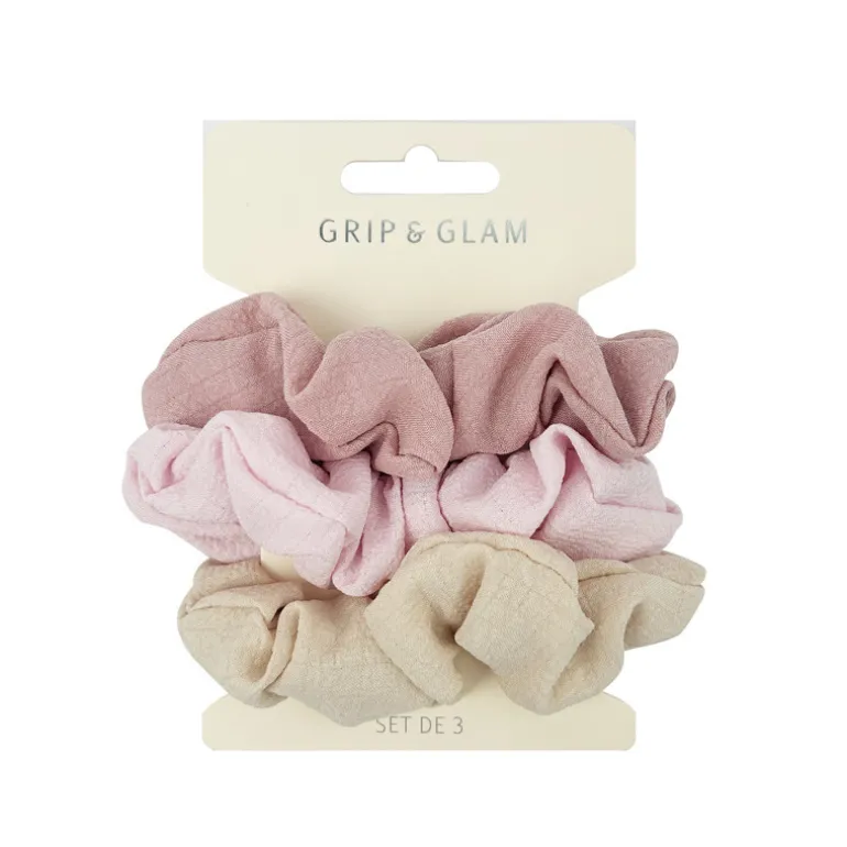 Set de chouchoux fluffy x3