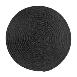 Set de table rond tisse coton x2