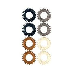 Set elastiques cheveux accordeon