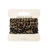 Set elastiques cheveux leopard