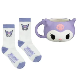 Set mug 3d et chaussettes kuromi