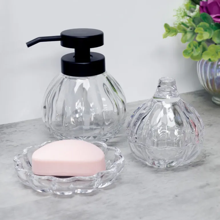 Set x3 accessoires salle de bain