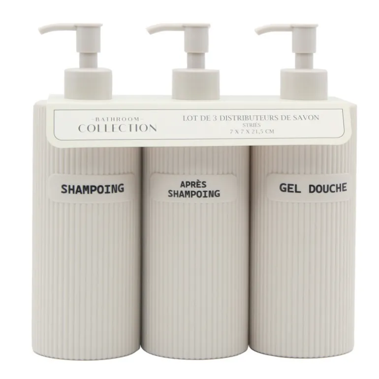 Set x3 distributeur a savon