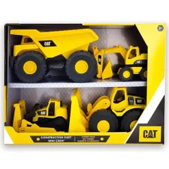 Set x4 vehicules cat constructio