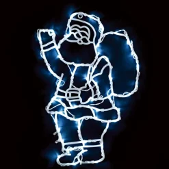 Silhouette dAinterieur pere noel