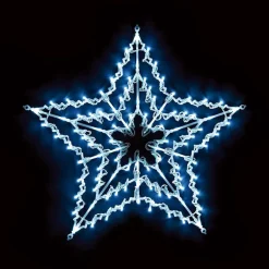 Silhouette etoile led