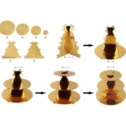 Support a gateau 3 niveaux m18