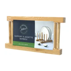 Support assiette bambou 22*12*10