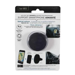 Support smartphone aimante