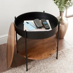 Table avec rangement