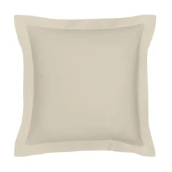 Taie d'oreiller 63x63 coton beig